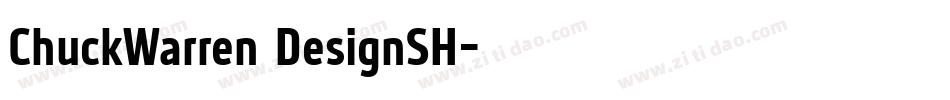 ChuckWarren DesignSH字体转换